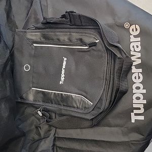 Rare Tupperware Logo Messenger Bag